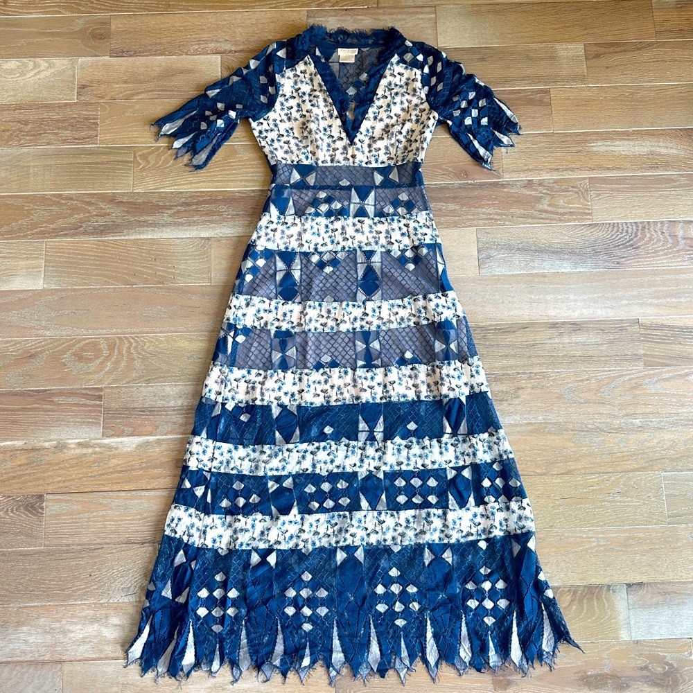 Foxiedox Lace Floral Dress